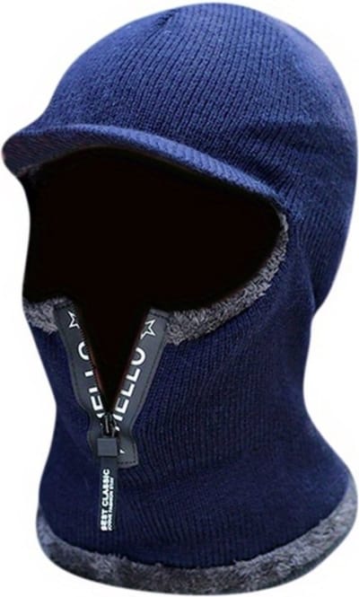 Bovista Wintermuts - Heren - Dames - Volwassenen - Muts - Ski Mask - Bivakmuts - Balaclava - Ski Masker - Full Face Mask - Winter - Blauw