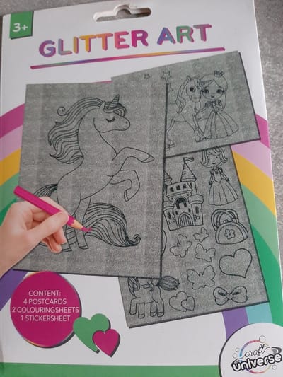 Glitter Art / Unicorn/ knutselsetje