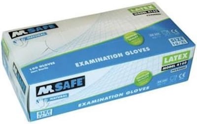 OXXA Latex-Strong 44-160 wegwerphandschoen, naturel, gepoederd M