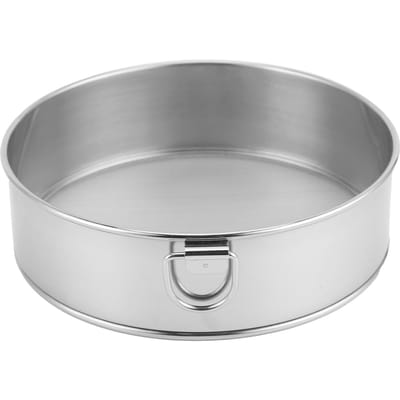 Tamis à farine 15 cm Acier inoxydable 304 Cuisine Tamis à sucre glace pour la pâtisserie ménagère gray