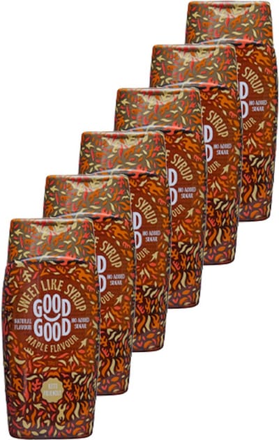 Good Good Sweet Maple Syrup - natuurlijke zoetstof - 6 x 350g