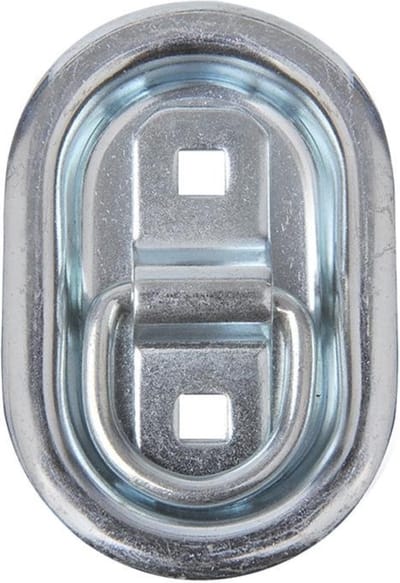 ProPlus Ovaal sjoroog - inbouw - staal - 146 x 100 mm - zilver - 800 daN