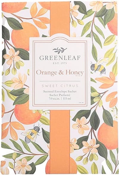 Greenleaf geurzakje Orange & Honey 4 stuks