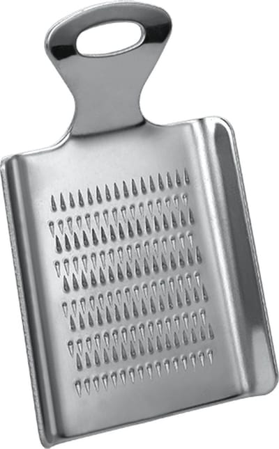 Metaltex - Gember Rasp - Nootmuskaatrasp - Roestvrijstaal - Met Ophangoog - Voor Knoflook, Citroen en Limoen