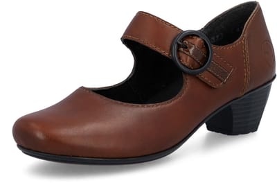 Rieker damesschoenen lage instappers 41756-22 Brown