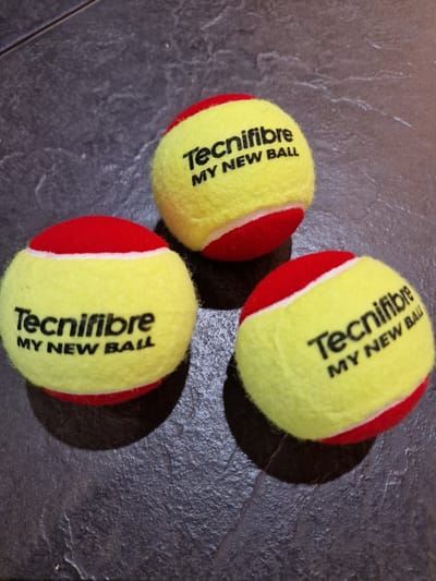 Tecnifibre My New Ball - Stage 3 - Rood - Tennisbal 3 Ballen