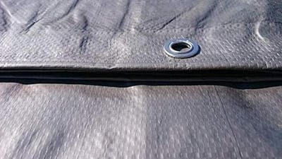Dekzeil Extra Sterk - Tarp Cover Zeil - Voorwerpen Afdekken - Waterdicht Vormvast - 3 x 4 meter - Zilver