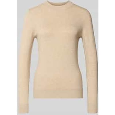 Gebreide pullover van viscosemix met ronde hals