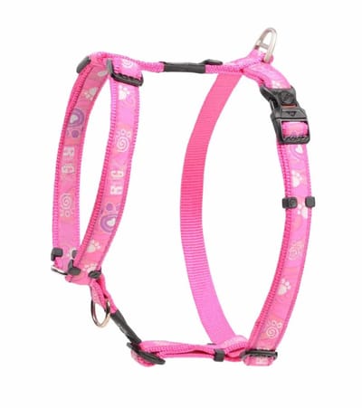 Rogz Hondentuig Fancy Dress Pink Paws Maat S