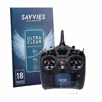 Savvies - Screenprotector voor Spektrum NX8 Plus - Folie Beschermfolie transparant 18 Stuks