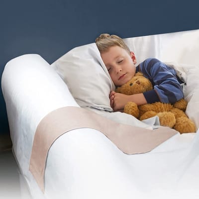 Unyqoos® Veiligheidsbedhekje Met Zachte Bescherming Voor Kinderen, Ouderen En Volwassenen - Machinewasbaar En Antislip
