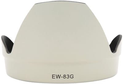 Allecto - Omkeerbare Zonnekap - Camera accessoires - Wit - Geschikt voor EF 28-300mm - Zonnekap voor lensbescherming - Lichtreflectie