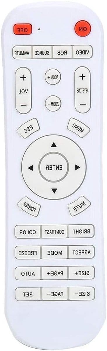 Vervangende afstandsbediening voor Wimius S2 Vision projector - Compatibel, gebruiksvriendelijk en betrouwbaar