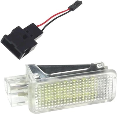 LED Interieurverlichting - Voertuiglampen - Voetruimte Verlichting - Canbus Controle - 6.3x2.4x2.5cm - Xenon Wit
