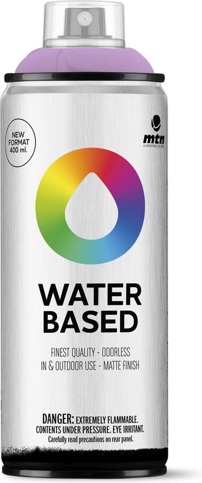 MTN Water Based Spuitbus - verf op waterbasis - RV-214 Violet - 400ml