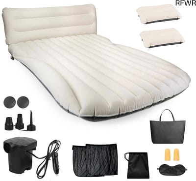 RFWR® Comfortabel Auto-luchtmatras voor Camping en Roadtrips - Geschikt voor SUV, Minivan en MPV