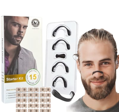 Magnetische Neusstrips - Voor Sporten En Slapen - Neusstrips - Anti Snurk Neusclips - Neusspreider - 15 Paar