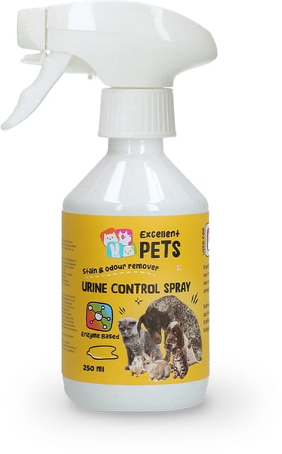Excellent Pets Urine Control Spray - 250 ml - Urinegeur Verwijderaar - Vlekkenreiniger - Geurverwijderaar voor Honden en Katten