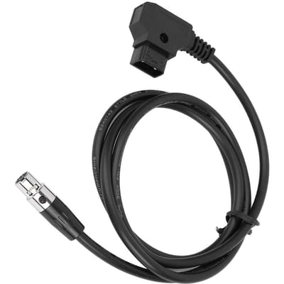 D-tap Mannelijk naar Vrouwelijk Mini XLR 4-pins Kabel Voedingsadapter voor VFM 5.6  Monitor
