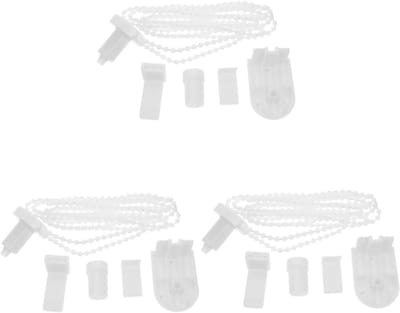 PRETYZOOM 3 Sets Gordijn Accessoires Gordijnen Gordijnen Rolgordijnen Gereedschap Rolgordijn Accessoires Gordijn Repareren Onderdelen Rolgordijn Fittingen Gordijn Fittingen Huishouden Abs