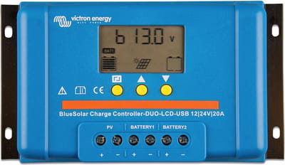 Victron BlueSolar PMW DUO LCD&USB 12/24V-20A