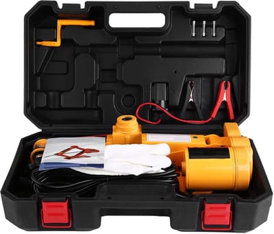 Dailygoods - Elektrische Auto Krik Set - 3T Scissor Jack voor SUV's en Garage met Draagtas