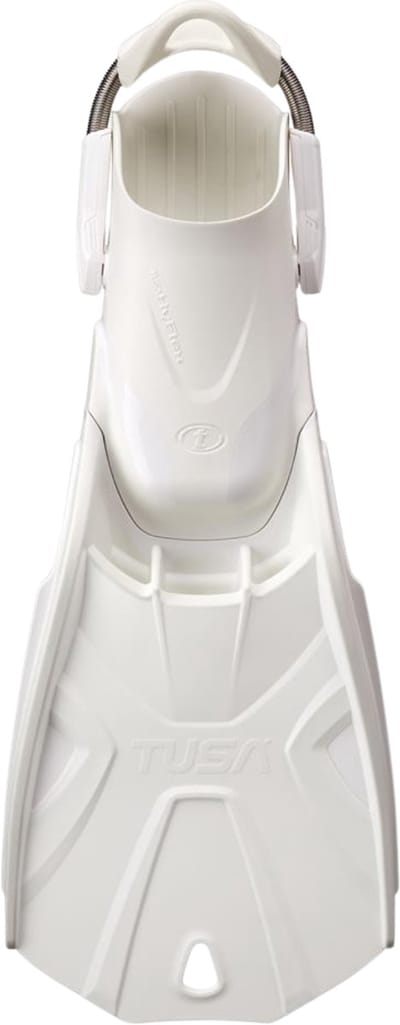 TUSA Hyflex Tri-Force – Premium duikvinnen met modulair HyFlex-systeem, hoge voortstuwing en nauwkeurige controle – Wit – Maat S (38–40) – (24–26 cm) – SF0112 S WW