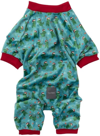 JBS Animals - Fuzzyard Xmas Pyjama - Tree Rex - Maat 1