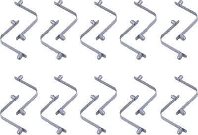 20X 304 RVS Solid Double Pin V-Clips Butterfly V Clip voor Zwembad Spa Borstel Blade Skimmer Net - Vacuüm Hoofd - Mini Jet Vacuüm - Telescopische Polen