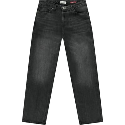 Cars zwarte heren jeans   Bleached wash wassing   Oversized fit   5-Pocket zakken   Knoop- en ritssluiting   Regular waist Zwart 29/32