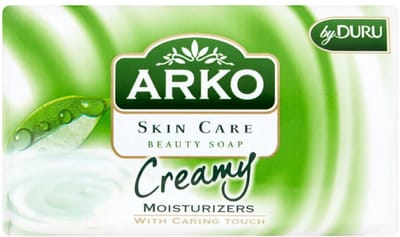 ARKO Skin Care Beauty Zeep – Romig & Hydraterend – 90 g – Met Verzachtende Crèmeformule