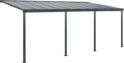 Terrasdak / Overkapping - Borneo - 6 x 3 m - Grijs