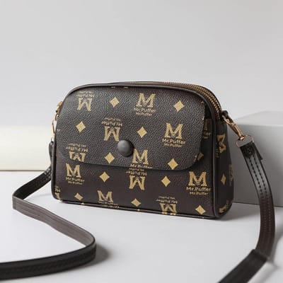 High-end modieuze dames kleine schoudertas Nieuwe hoge kwaliteit presbyopie moeder diagonale tas damestas gray