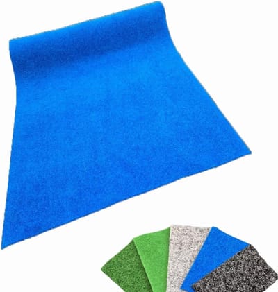 Kunstgras Tapijt - Balkon vloer - Terras verfraaien - Innovatief drainagesysteem - 133 x 4 meter - Blauw