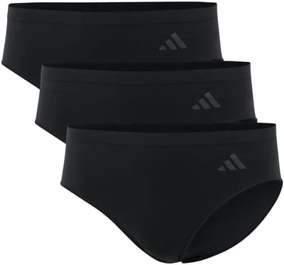 adidas Sportswear 3PK HIPSTER - Sport Active Seamless - Packaged Panties – Damen Onderbroek - 3x zwart