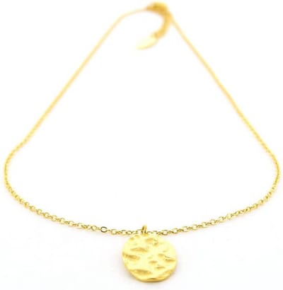 Kalli Ketting Pattern Oval Goud