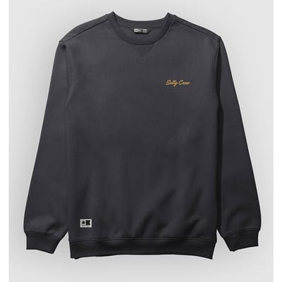Salty Crew Worn In Crew Sweater zwart