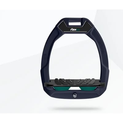 Veiligheidsstijgbeugels Rijstijl Ultra Grip Bordeaux/grijs/groen Flex-On Safe-On