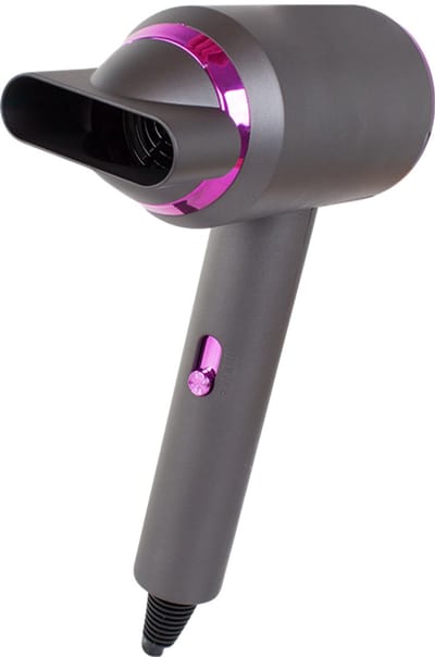 Haardroger met Ionisatie – 2800W – 3 Warmtestanden – fohnborstel – Verstelbare Snelheid fohn – haar droger – Antipluis Föhn voor Alle Haartypes - 35284
