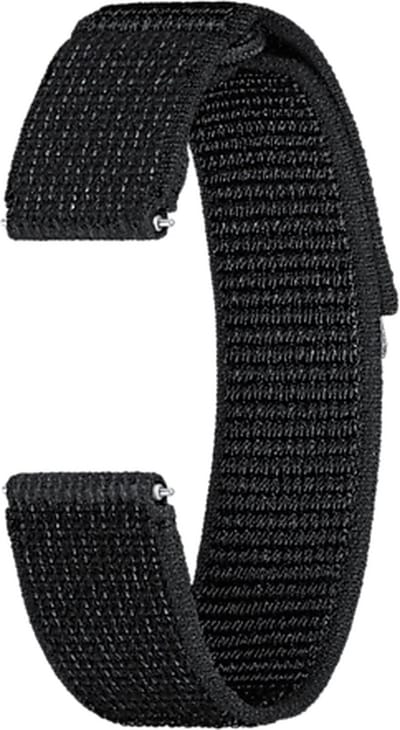 Samsung Watch Feather Polsband - Geschikt voor Samsung Galaxy Watch6 (Classic) - Maat M/L - Zwart