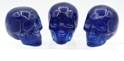 Blauwe Kwarts schedel