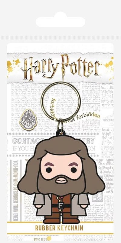 Harry Potter Hagrid Chibi Rubberen sleutelhanger