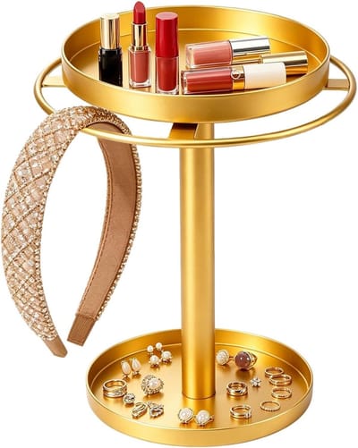 Brillenhouder Sieradenhouder - Horloge Ring Display - Opgeruimd Bureau - 360 Graden Draaibaar - 23.5 x 20 x 20 cm