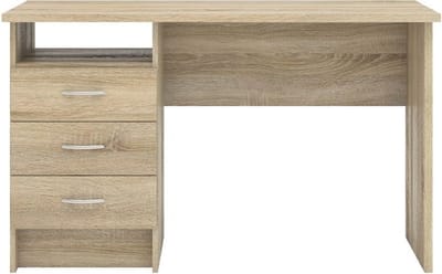 Fula bureau 3 lades eiken decor.
