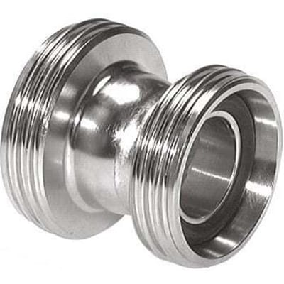 Verloopnippel Din 11851 65 X 1/6 '' X 78 X 1/6 '' RVS EPDM