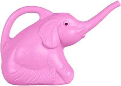 Olifant gieter - Kleine waterfles - Planten verzorgen - Schattige vorm - 13 x 19 x 13 cm - Roze