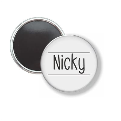 Button Met Magneet 58 MM - Nicky - NIET VOOR KLEDING