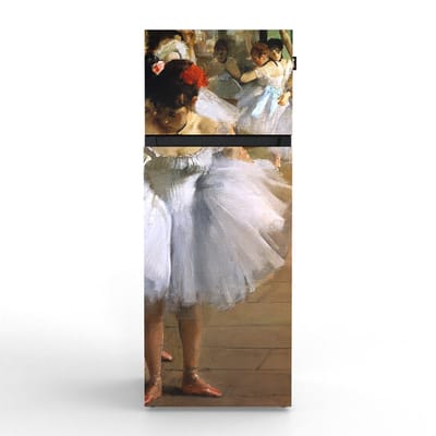 NUNKI MEDIUM-ADAG / Dubbel-Deurs Koelkast, E Klasse, 206l, Edgar Degas - De dansles, Satin (ALL sides)