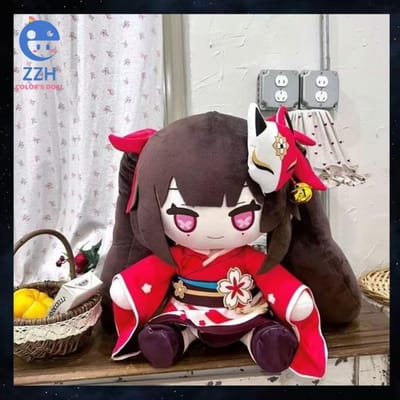 Pluche 20cm Anime Honkai: Star Rail Sparkle Set Pluche Katoenen Pop Aankleed Speelgoed Voor Kinderen Verjaardagscadeau Fan Collectie 20cm gray