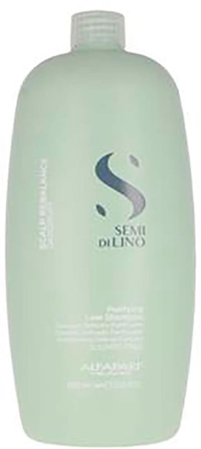 Alfaparf Milano Semi di Lino Scalp Rebalance Purifying Low Shampoo Herstelshampoo Dames 1000 ml